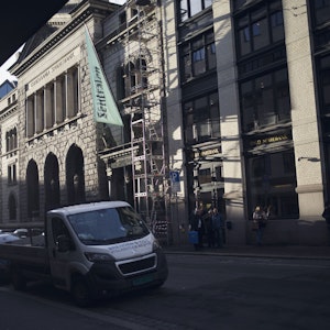 Sentralens fasade