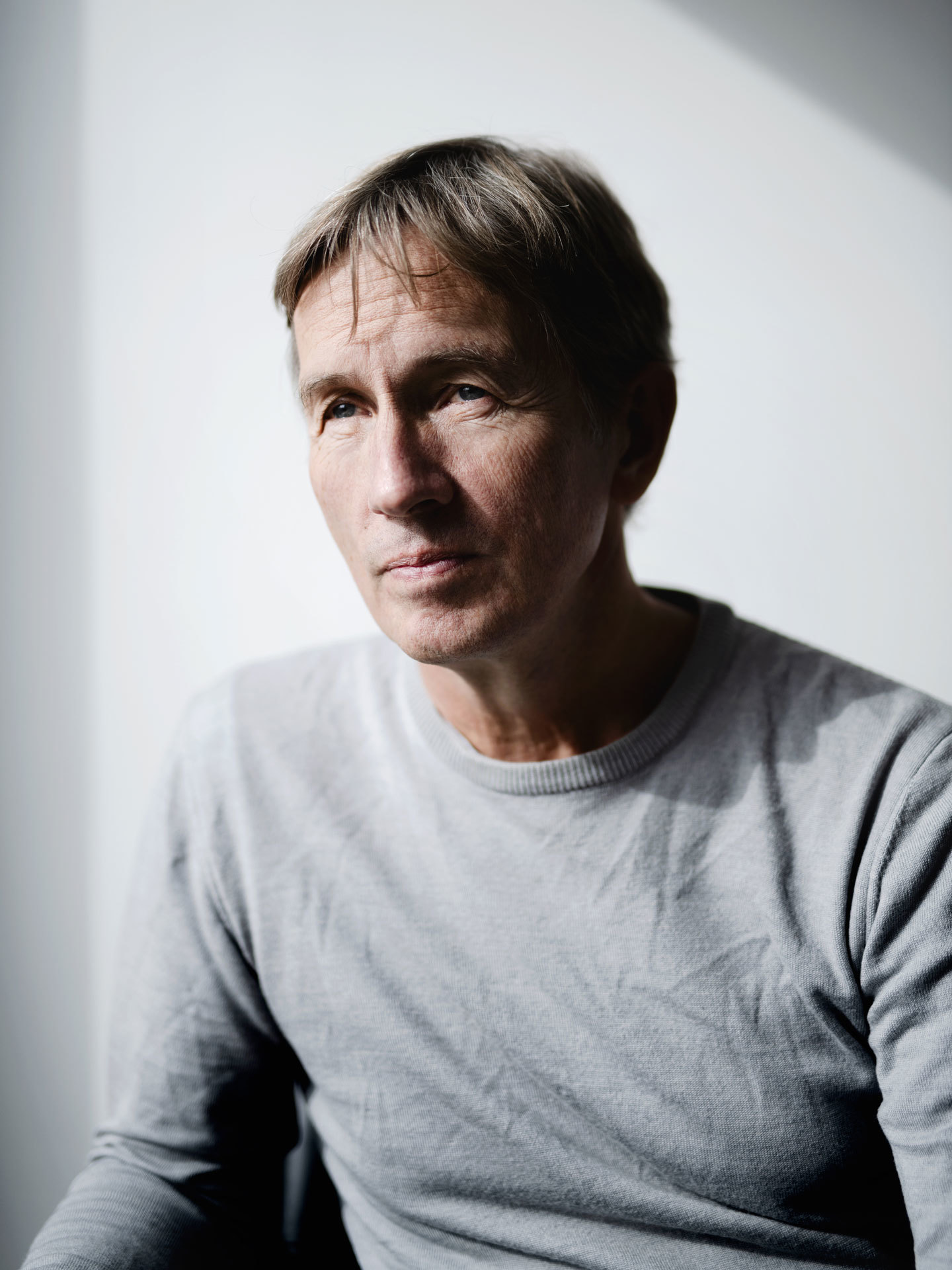 Portrett av Viserektor og saksofonist Morten Halle