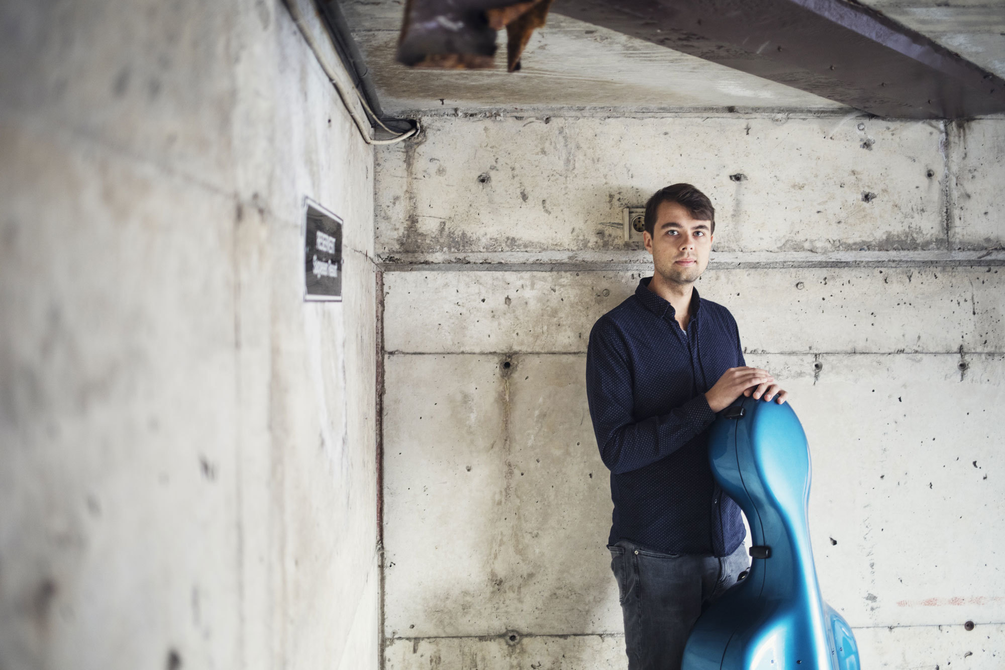 Theodor Lyngstad med cello