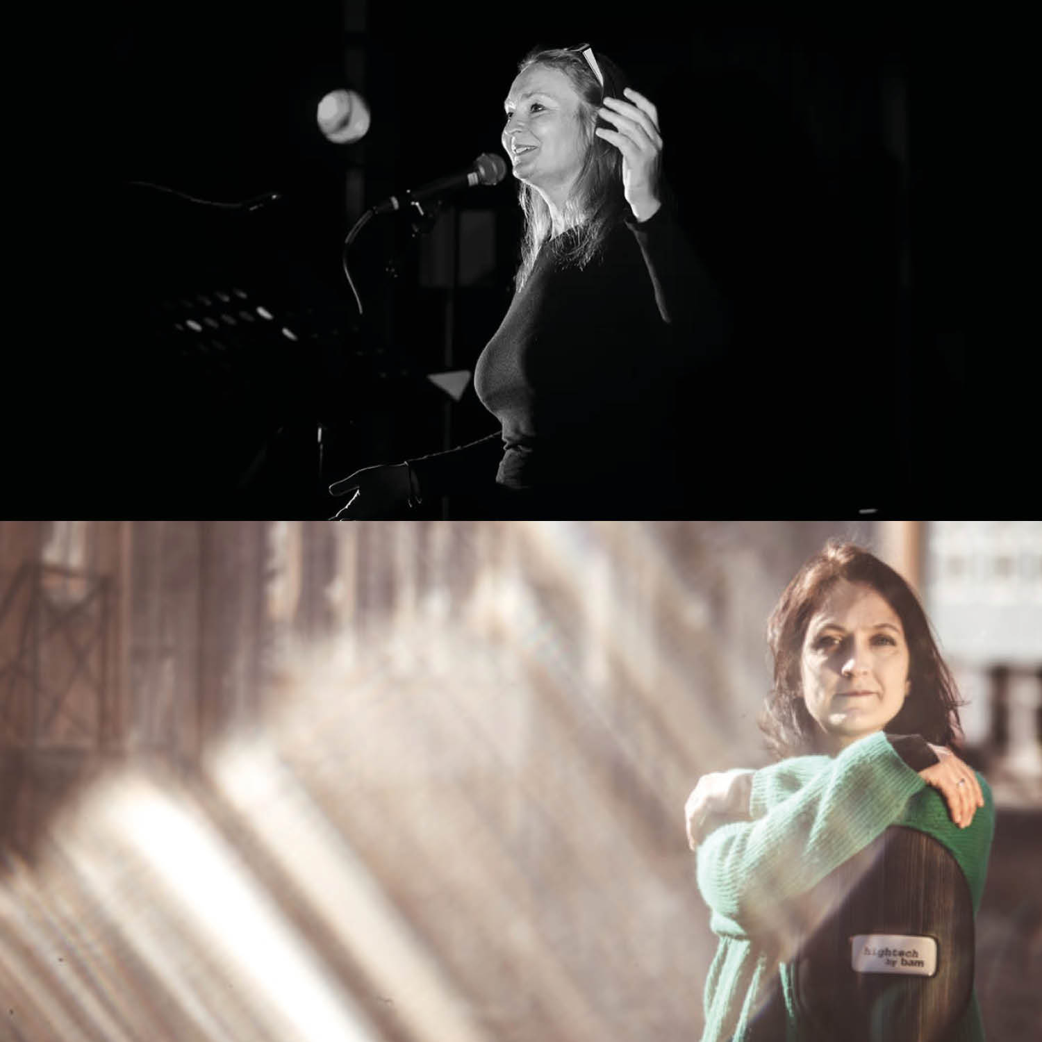 Kollasj av Unni Løvlid og Marianne B Lie.