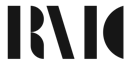 En logo hvor det står noen bokstaver tilsvarende R I K.