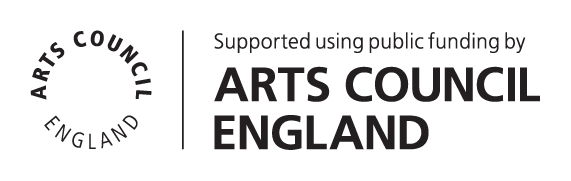 Arts Council England logo.