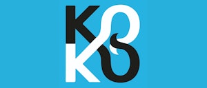 KOKO-logoen hvor det er to K-er og to O-er som flettes sammen.