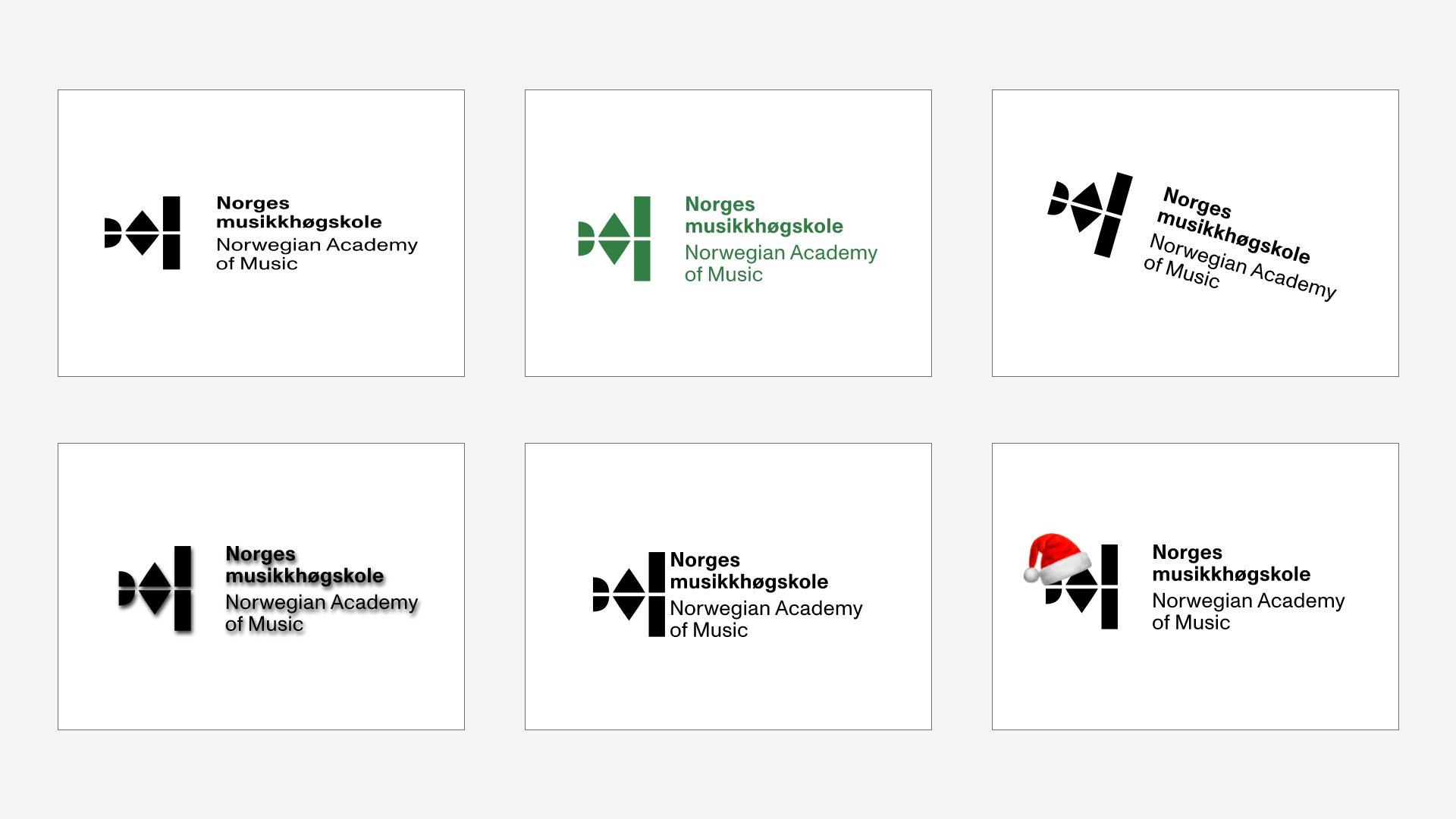 Div logoes on gray background