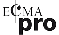 Logoen til ECMA Pro, der C'en er et a la breve-tegn.