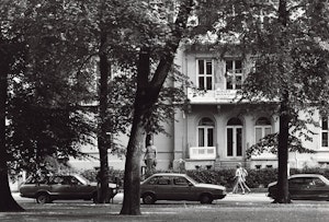 Norges musikkhøgskoles lokaler i Wergelandsveien på 80-tallet.