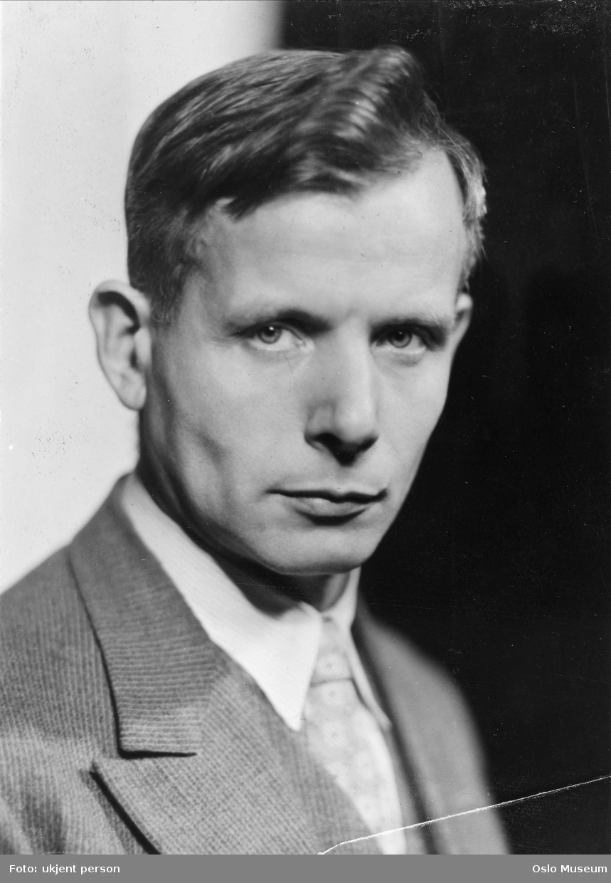 Bilde av Olav Gurvin som ung.