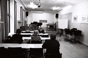 Sal 10 i Musikkhøgskolens lokaler i Nordahl Bruns gate 8.
