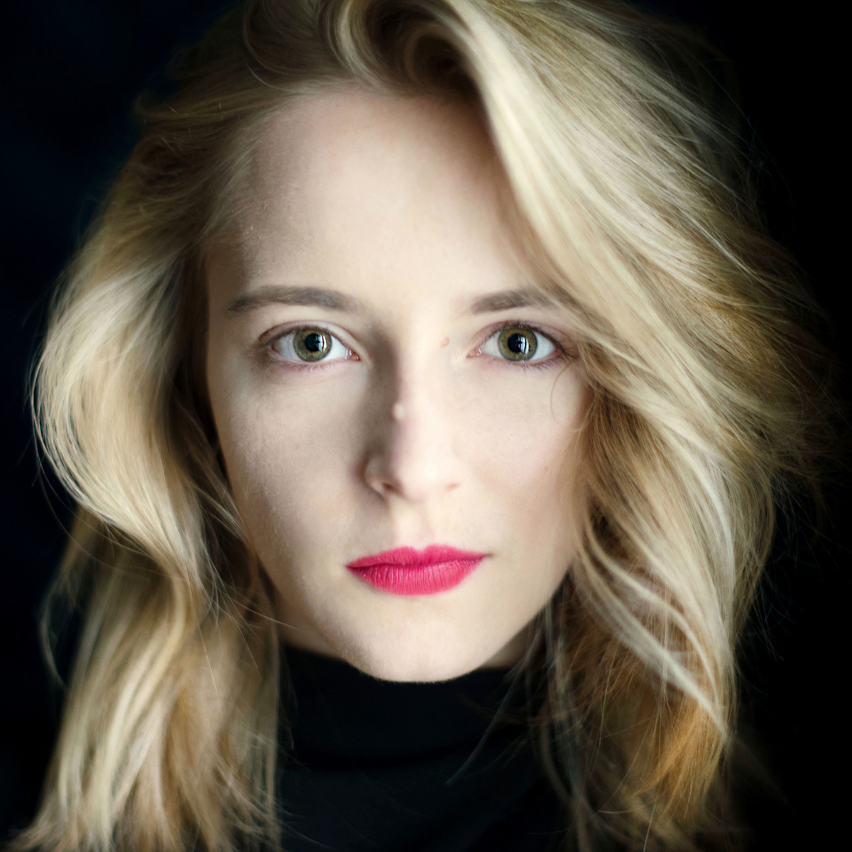 Nært portrett av Patrycja Wybrańczyk.