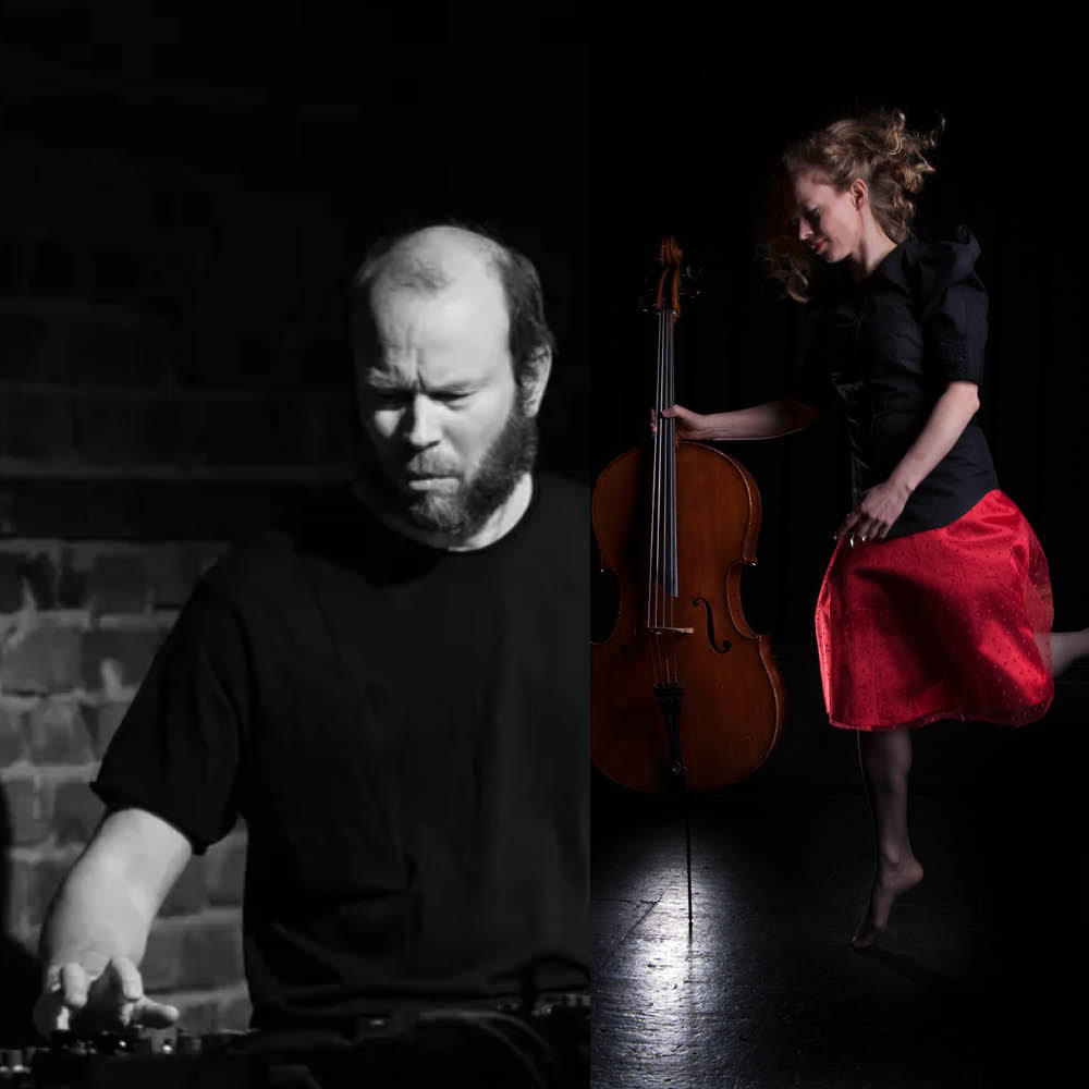 Kollasj av Christian Wallumrød og Tanja Orning.