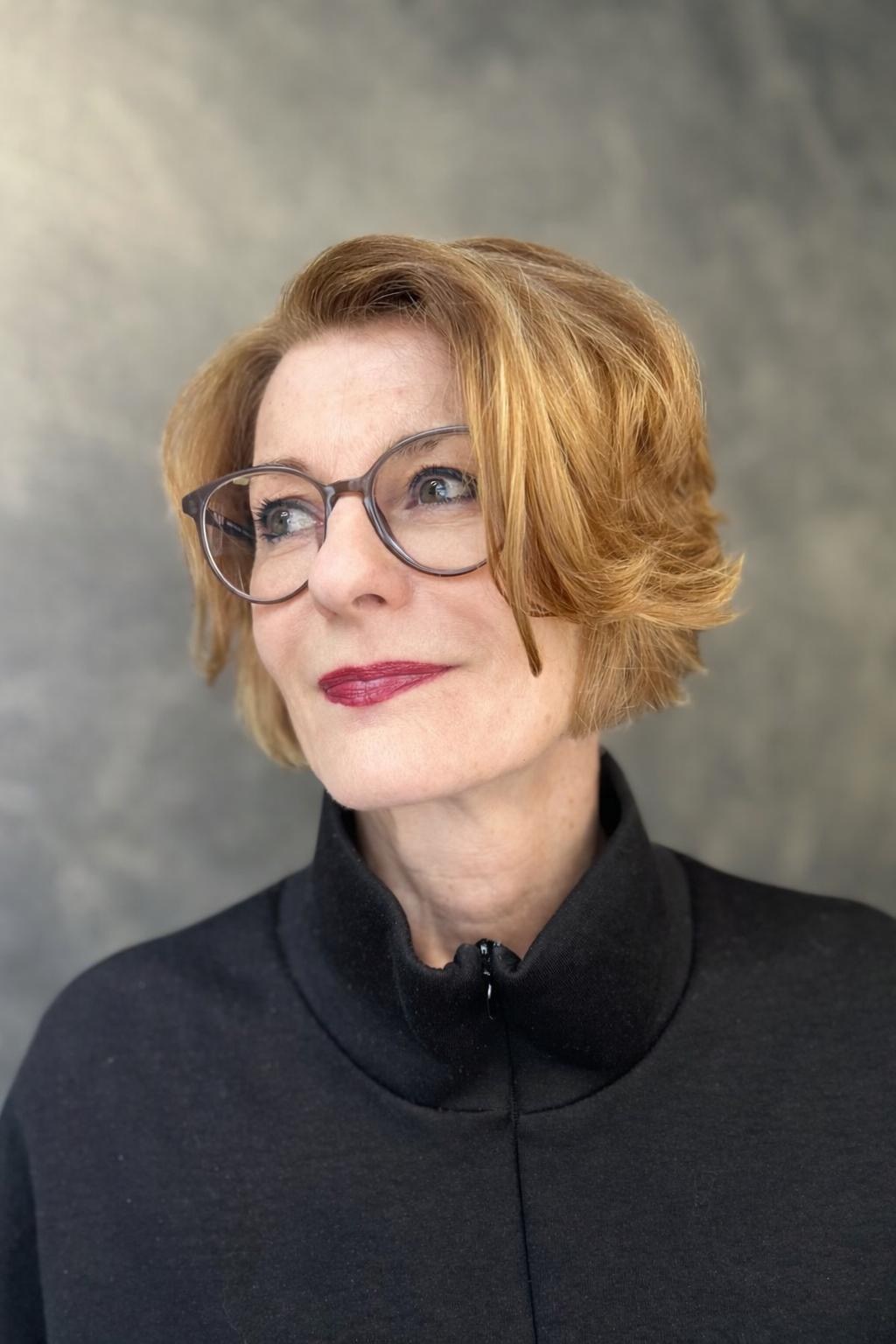 Portrettfoto i farger av Marianne Berglöf