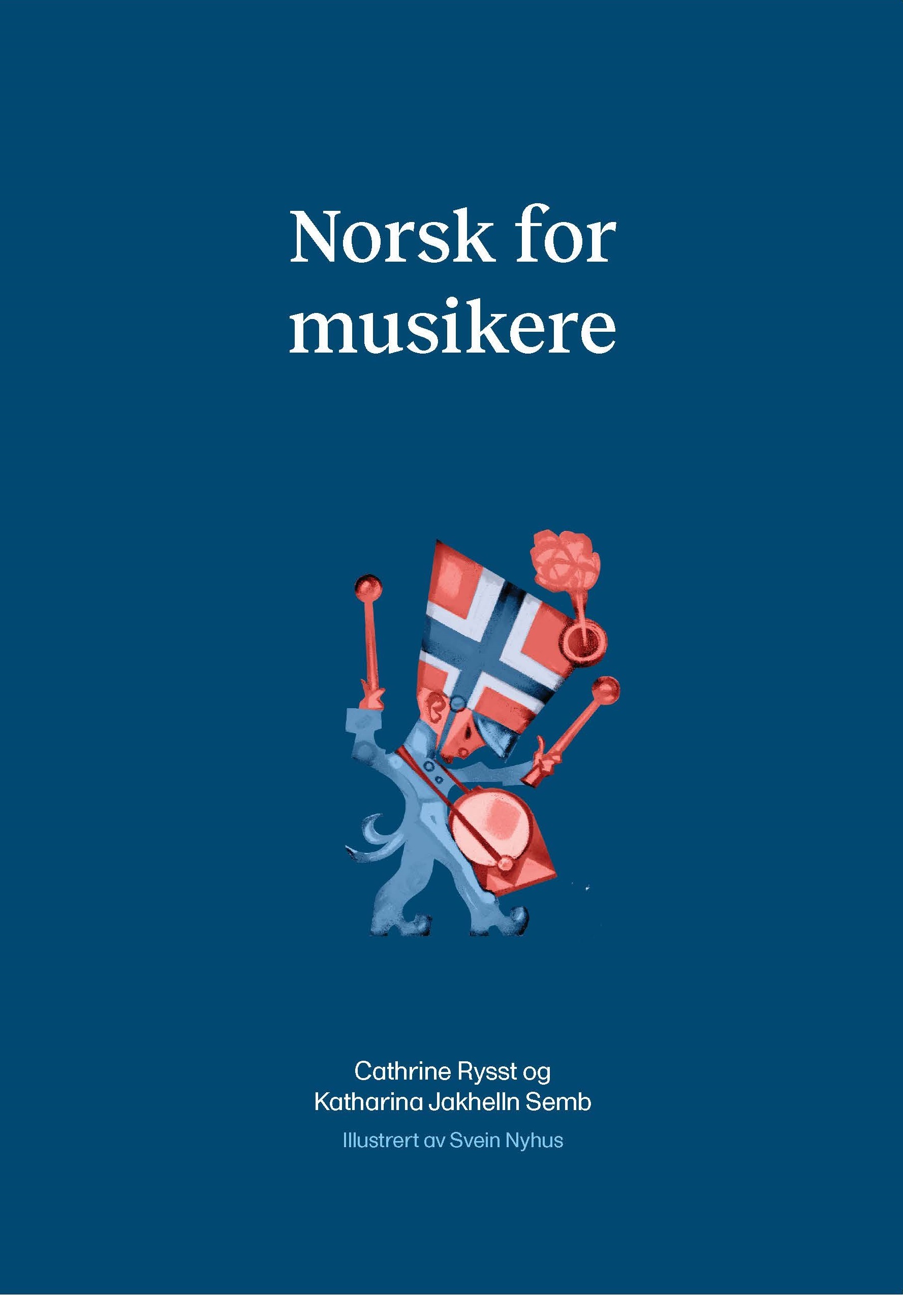 Fargeforside av boka Norsk for musikere