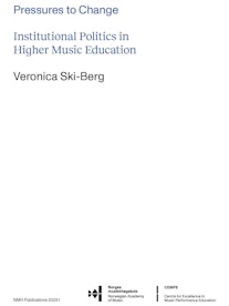 Dette er forsiden til Veronica Ski-Bergs avhandling