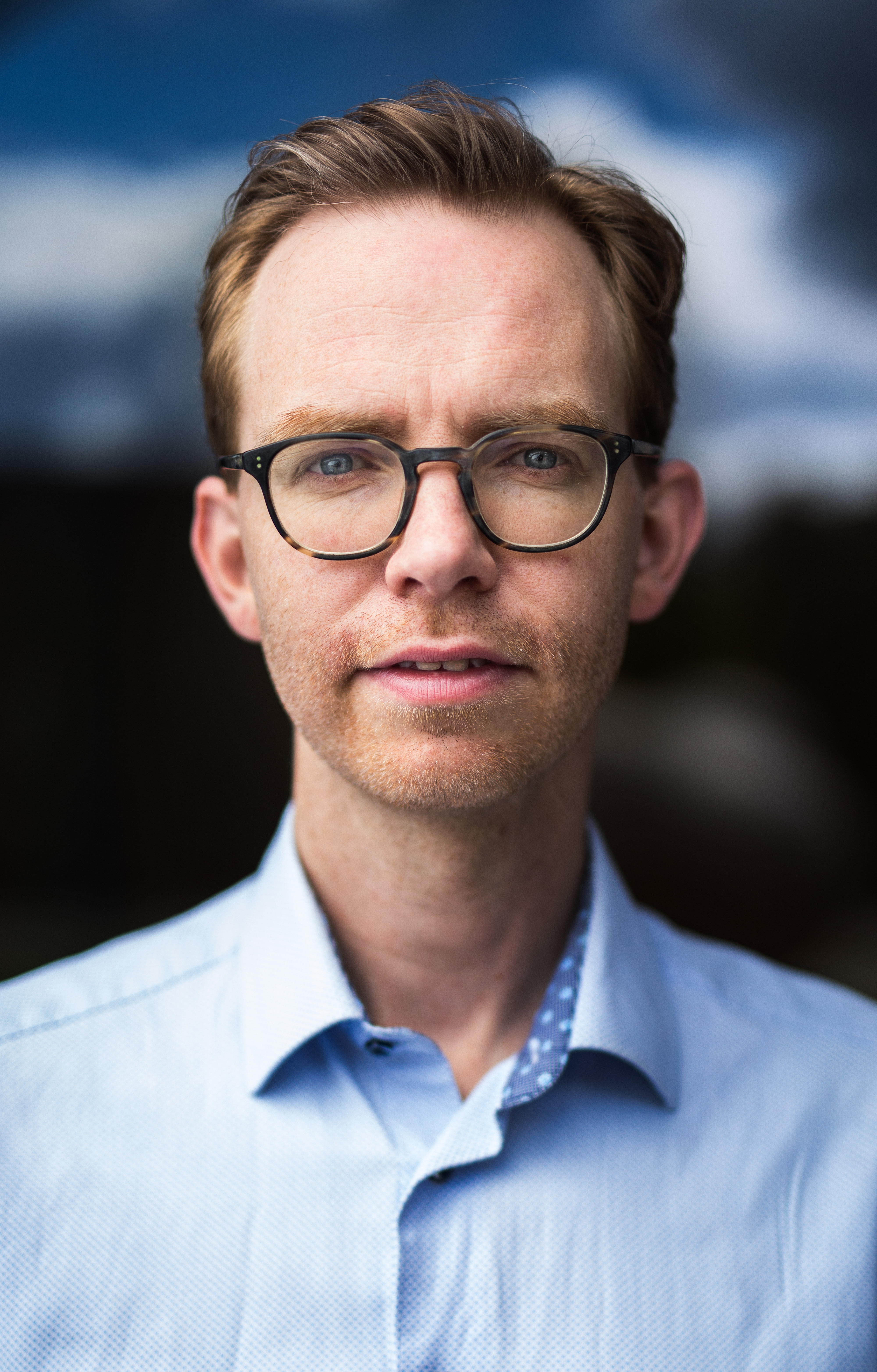 Portrett av Christian Kjos.